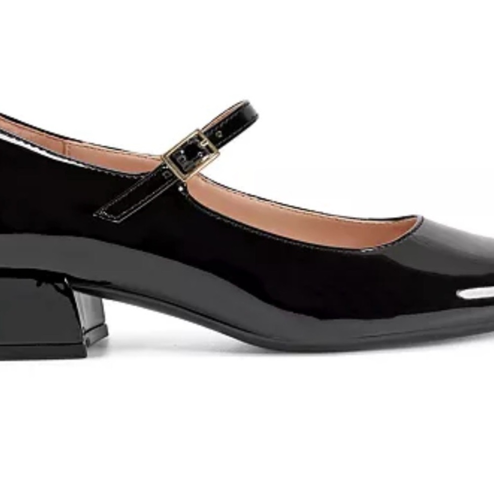 Easy Spirit Black Patent Mary Jane Heels - Picture 2 of 13
